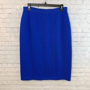 St John Royal Blue Suit